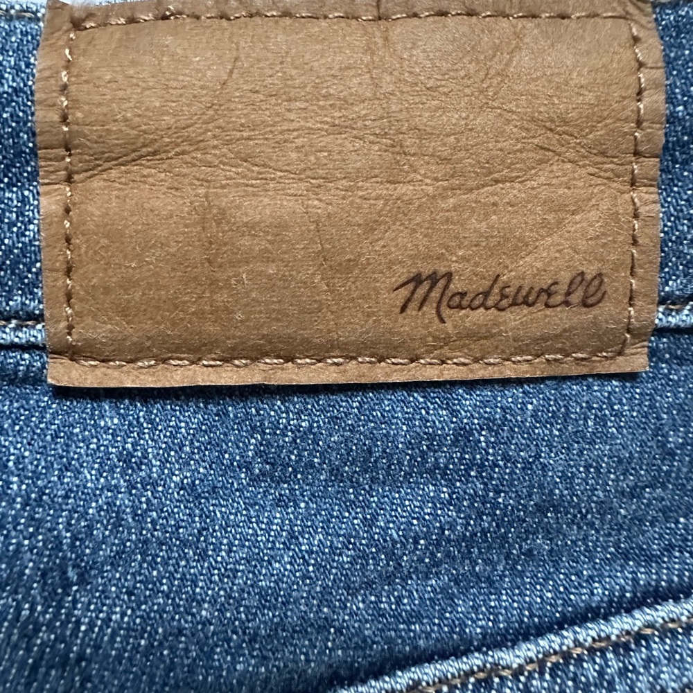Madewell Vintage Jean Women's Straight Leg Classic Blue Sz 25 Mid- Rise - Picture 3 of 12